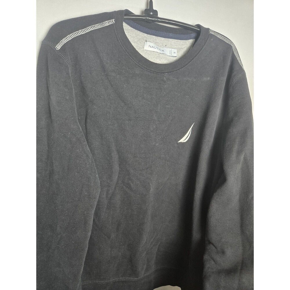 00s~ NAUTICA One Point Logo Sweatshirt Trainer Men's Xs